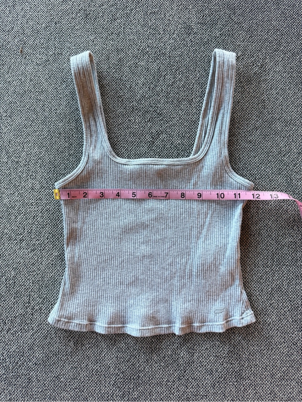 Ribbed Scoop Tank Trio - Red, Gray, Blue - Picture 8 of 13